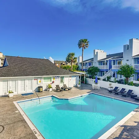 Romantic Galveston Retreat Bay View, Pool Access! Exterior photo